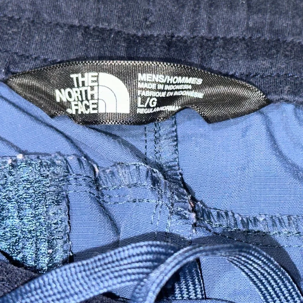 Men's The North Face Nylon Athletic Shorts Navy Blue Size‎ Large